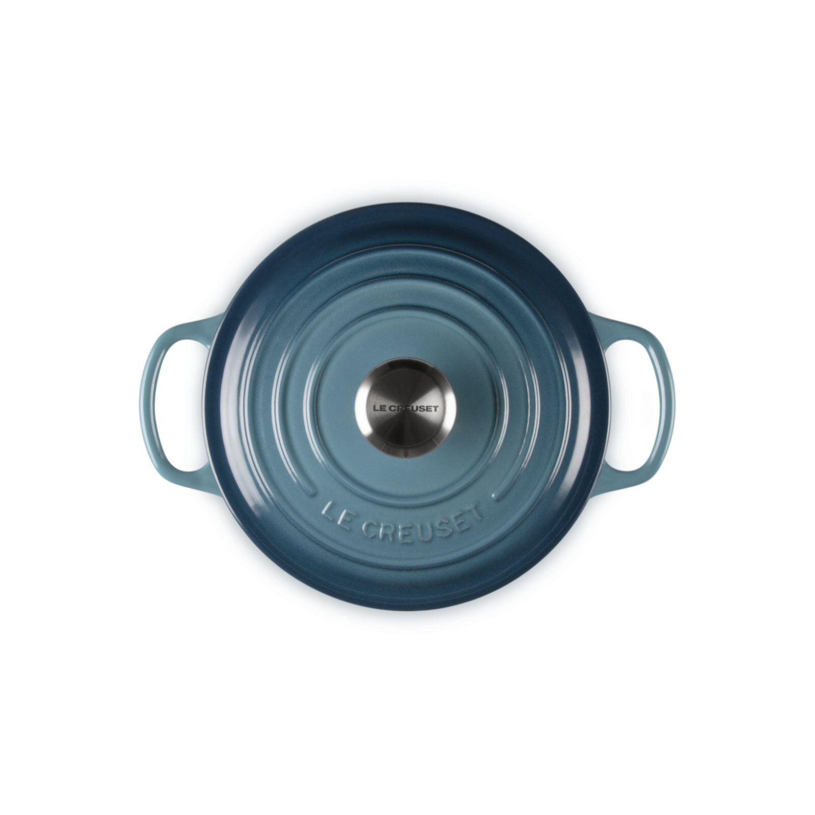 LE CREUSET ココット・ロンド 20cm マリンブルー Le Creuset