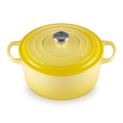 シグニチャー ココット・ロンド 22cm ソレイユ (シルバーツマミ  