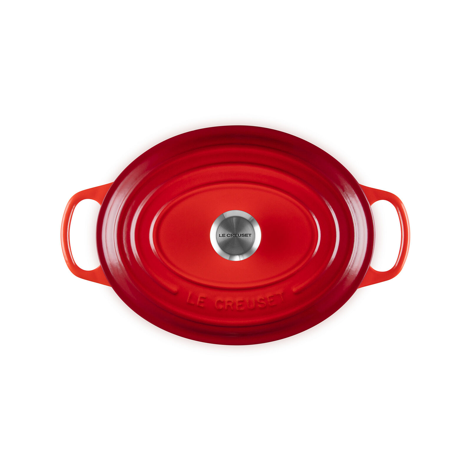 LE CREUSET ルクルーゼ ココット オーバル チェリーレッド 25 【公式通販】