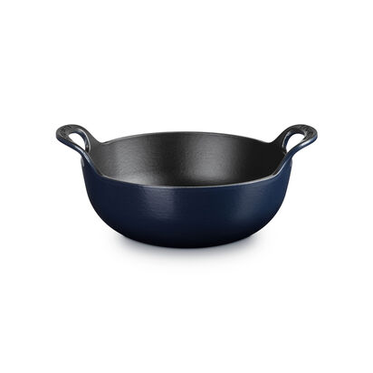 バルチ・ディッシュ 20cm ネイビー (ブラックマットホーロー) | セール  