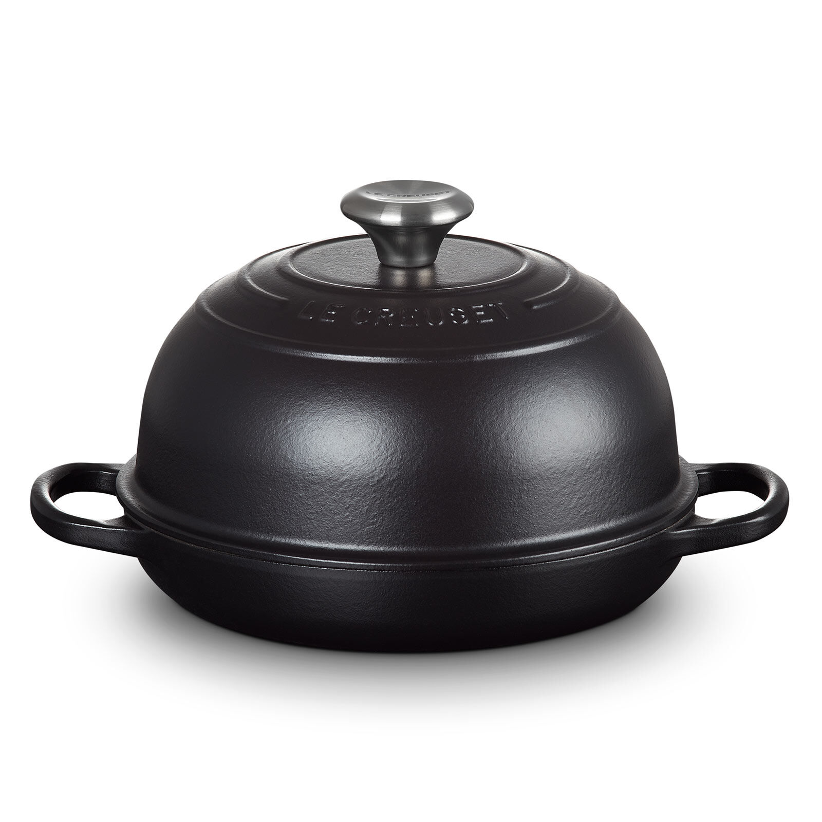 贈呈 TWIN SPICALe Creuset 4クォート シグネチャー ラウンド ダッチオーブン 刻印入り  パーソナライズドステンレススチールノブ付き メレンゲ並行輸入