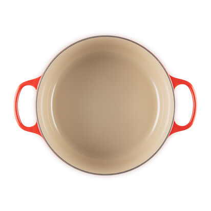 シグニチャー ココット・ロンド 28cm チェリーレッド | 両手鍋 ｜ル  