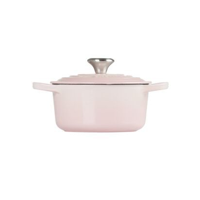 シグニチャー ココット・ロンド 16cm シェルピンク (シルバーツマミ  