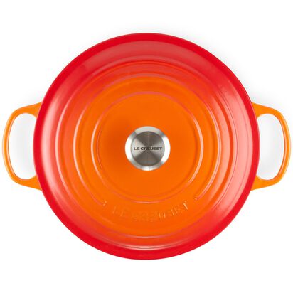 シグニチャー ココット・ロンド 28cm オレンジ | 両手鍋 ｜ル  