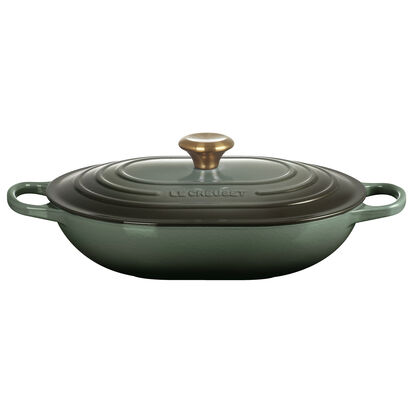 限定】ル・クルーゼ シグニチャーフラワーレリーフ コットン  