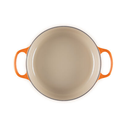 シグニチャー ココット・ジャポネーズ 24cm オレンジ (シルバーツマミ 