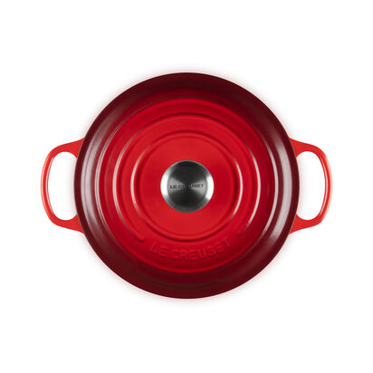 シグニチャー ココット・ジャポネーズ 24cm チェリーレッド (シルバー  