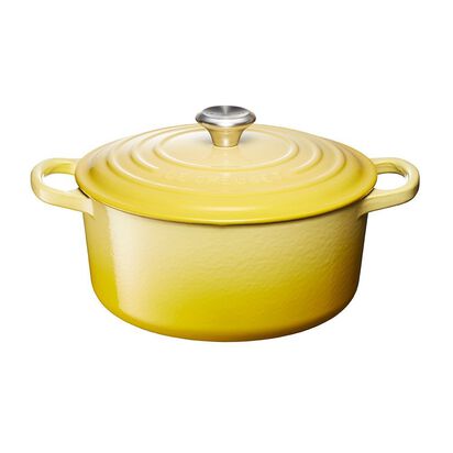 シグニチャー ココット・ロンド 22cm ソレイユ (シルバーツマミ  