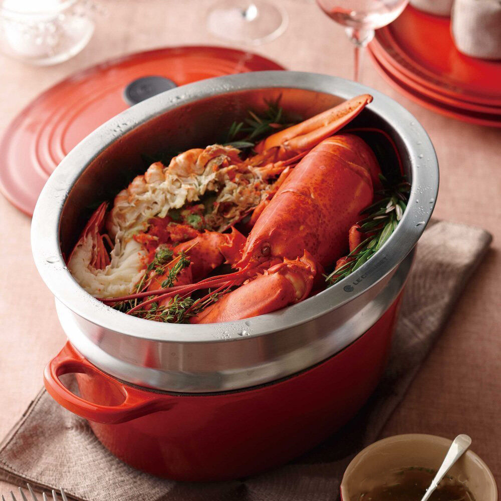 オーバル・スチーマー 25cm | 調理器具 | ル・クルーゼ(Le Creuset)
