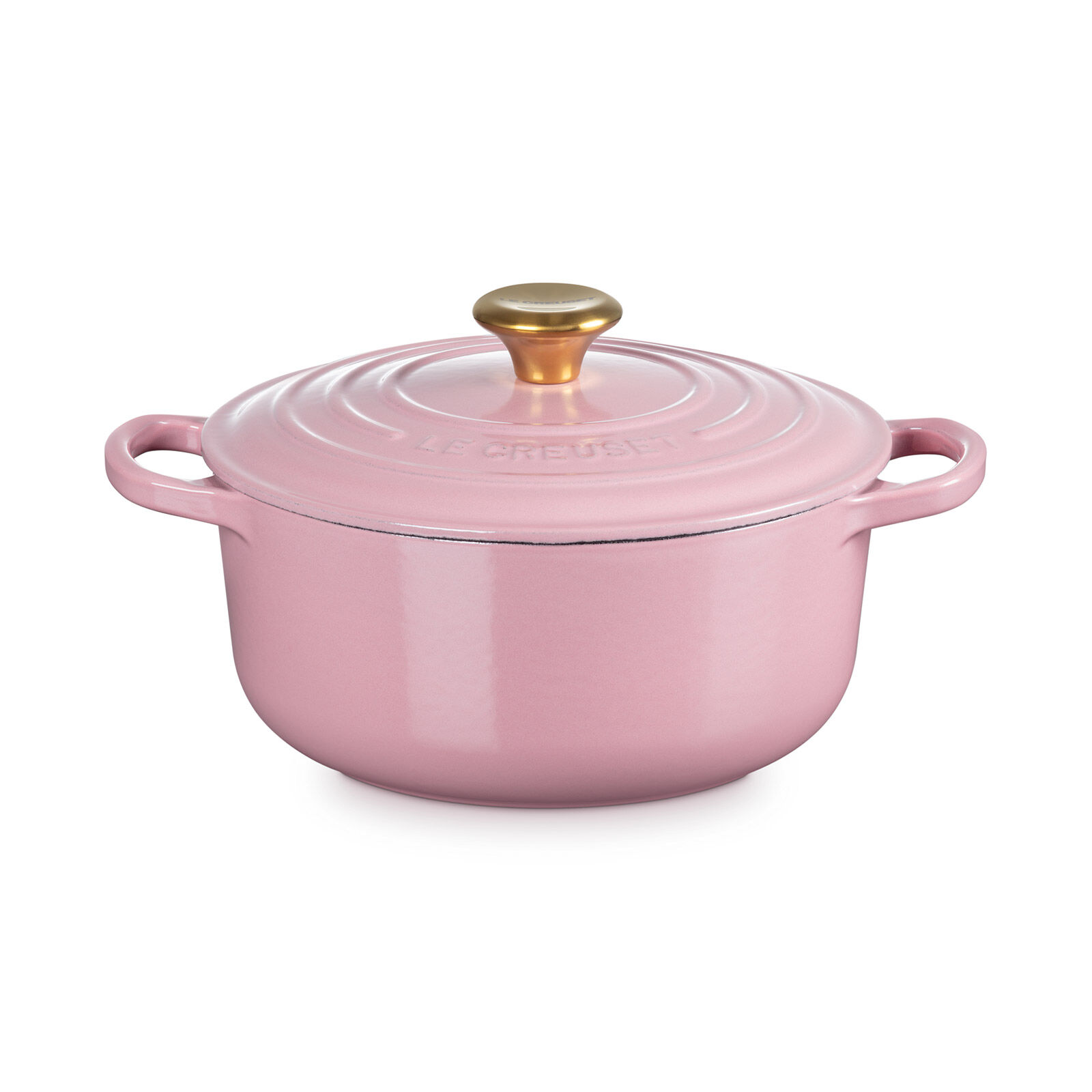 【美品】LE CREUSET　ココット ロンド ローズマリー　20cm 限定希少カラー終盤】ル・クルーゼ ココットロンド20cm ローズマリー
