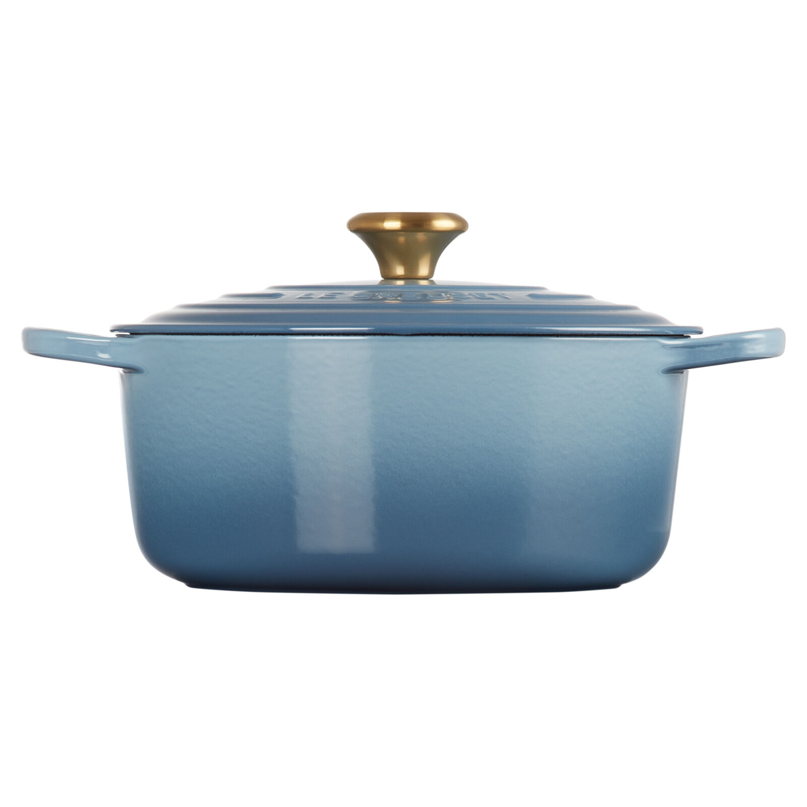 シグニチャー ココット・ロンド 26cm シャンブレー (ゴールド