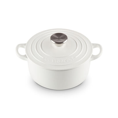 ココット・ロンド 18cm コットン (シルバーツマミ) | 両手鍋 ｜ル  