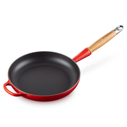 シグニチャー フライパン 24cm (ウッドハンドル) チェリーレッド  