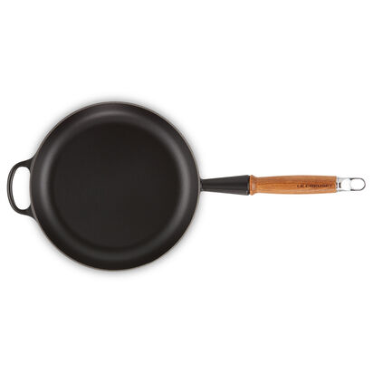 シグニチャー フライパン 24cm (ウッドハンドル) マットブラック  