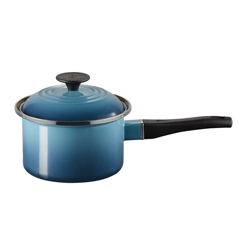 EOS ソースパン 16cm マリンブルー | 片手鍋 | ル・クルーゼ(Le Creuset)