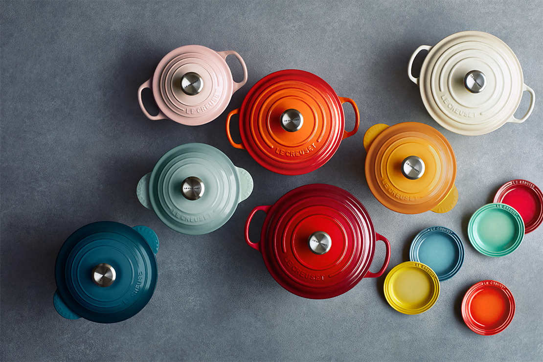 ル・クルーゼ 豊富なカラーリング