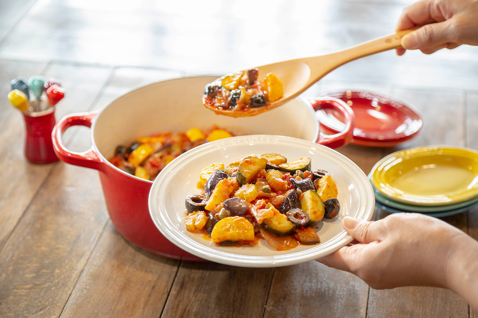 野菜のうまみがぎゅっと詰まったカポナータ