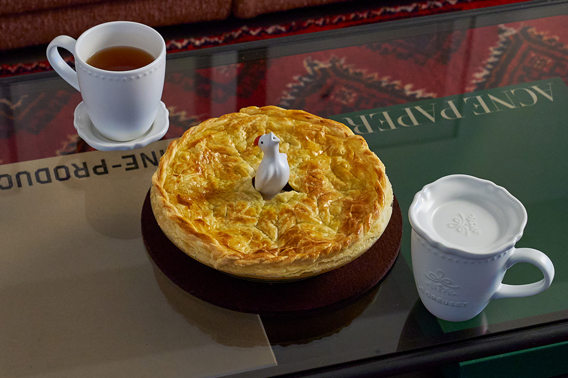 愛らしいパイバードをお供に、料理時間も心躍らせて