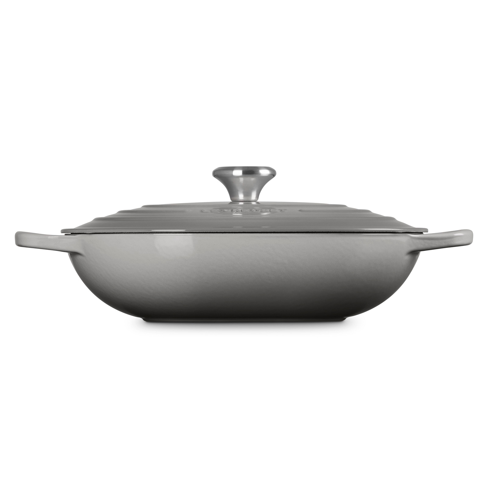 シグネチャー 長方形グリル 31cm ミストグレー シグニチャー オブロング・マルミット 31cm ミストグレー