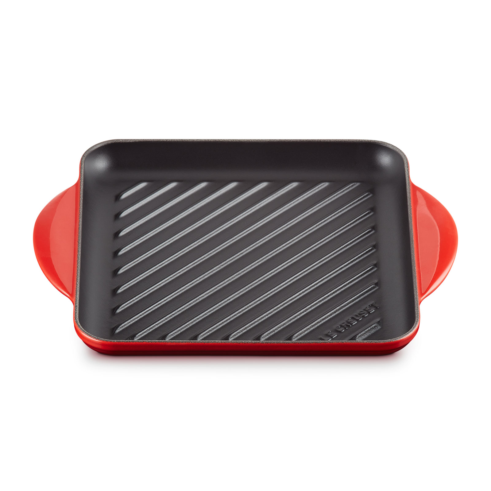 グリル・カレ 24cm チェリーレッド | グリル ｜ル・クルーゼ（Le
