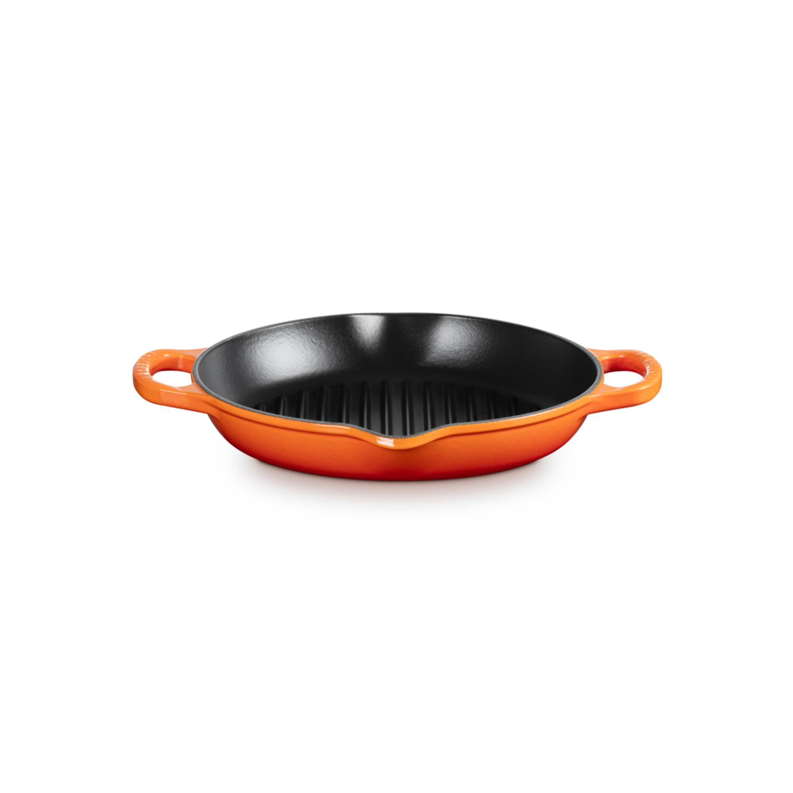 シグニチャー ディープ・ラウンド・グリル 25cm オレンジ | タイム