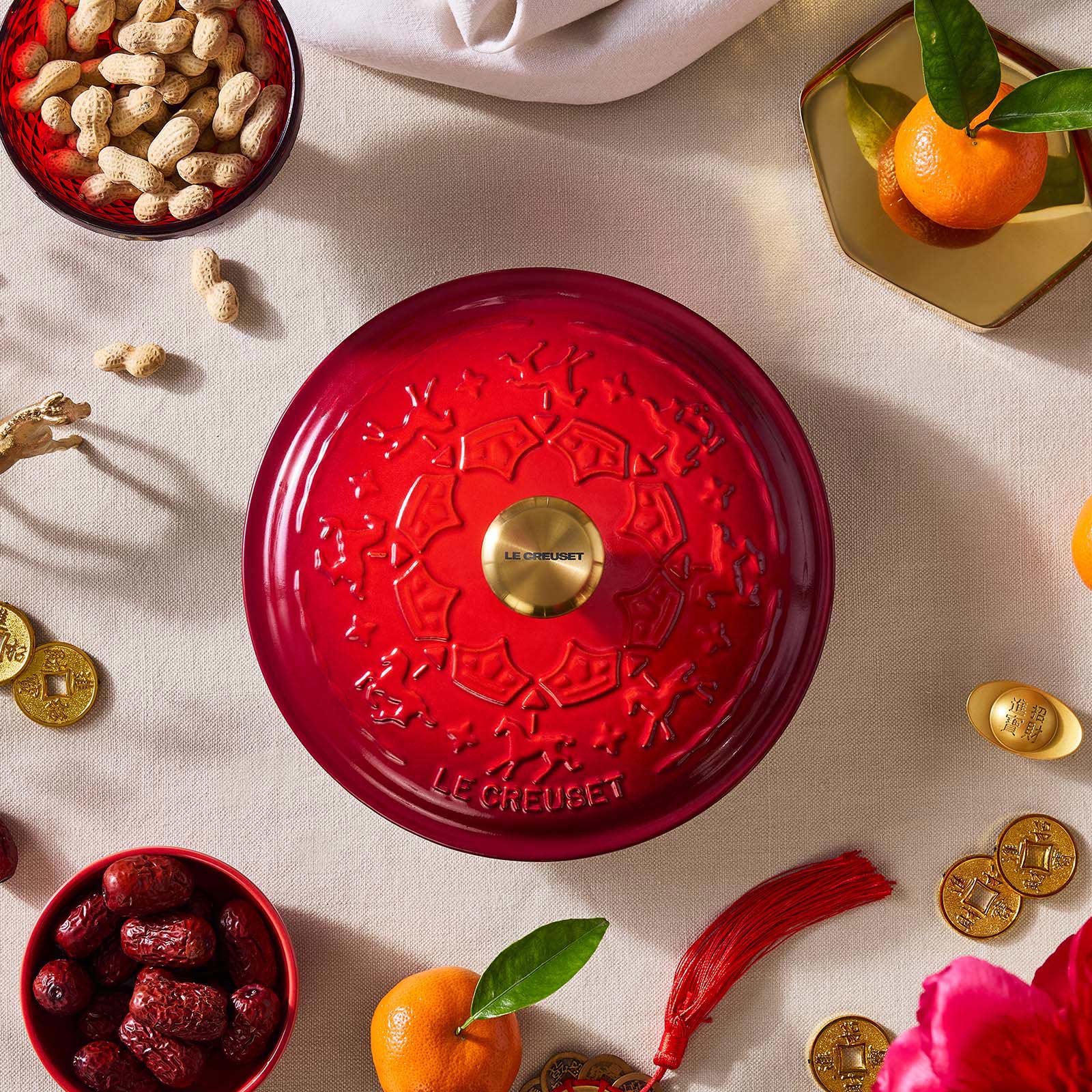 シグニチャー ココット・ロンド ホースレリーフ (ゴールドツマミ) image number 7