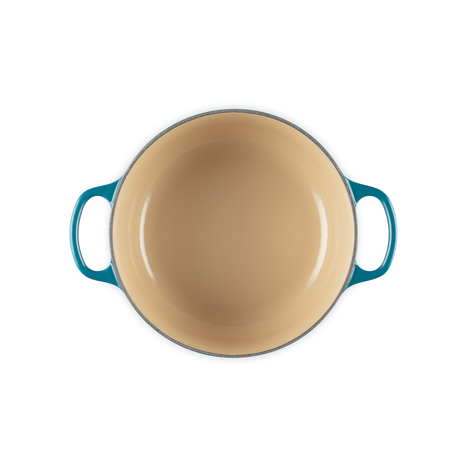 ルクルーゼ　ディープティール20 シグニチャー ココット・ロンド 20cm ディープティール