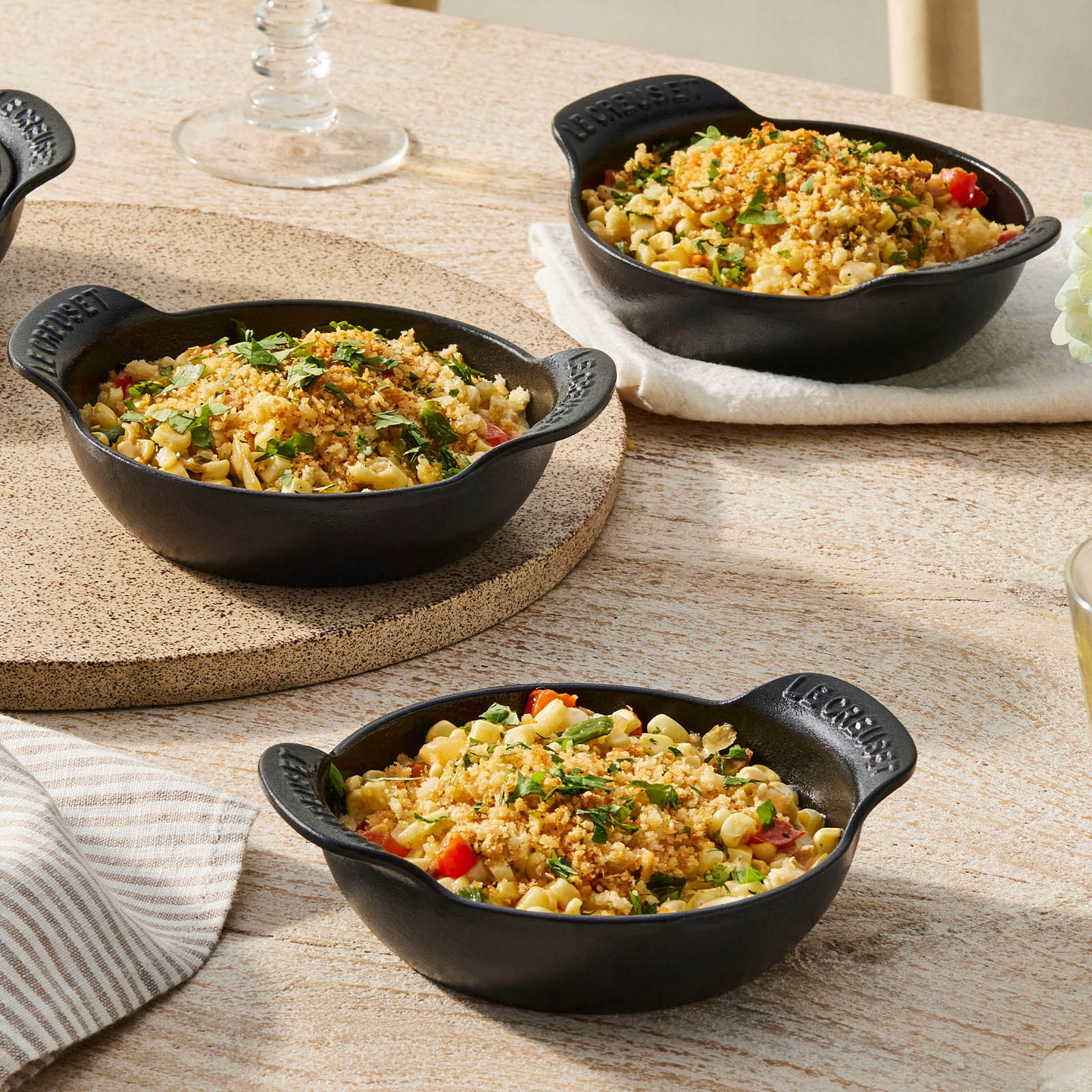 ミニ・ビュッフェ・キャセロール (フタ付き) 13cm (4個入り