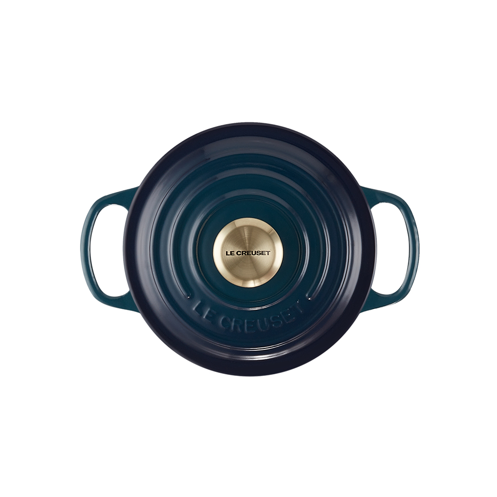 LE CREUSET １６センチ鍋ココット 人気カラーブラック シグニチャー ココット・ロンド 16cm マットブラック (ブラック