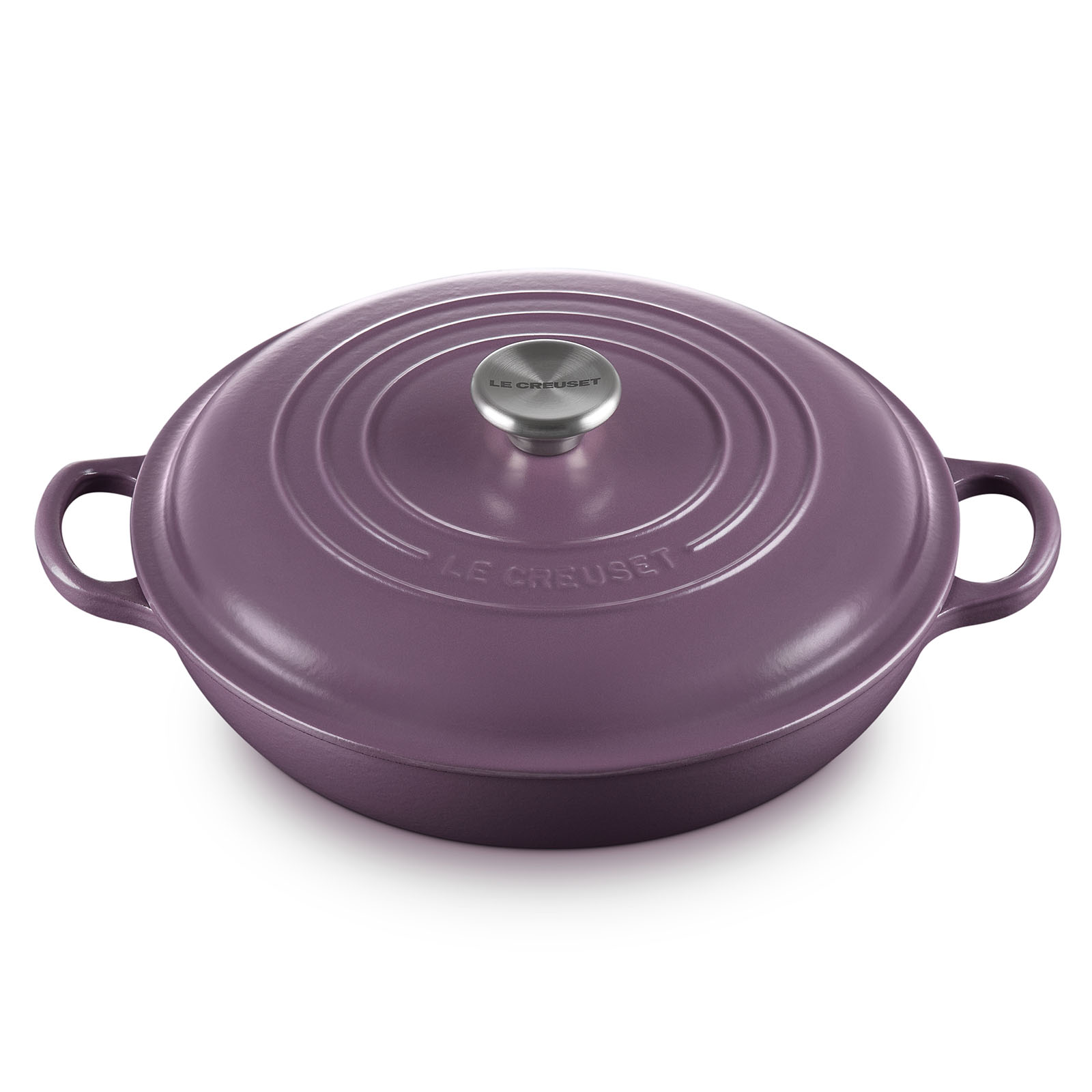 ビュッフェ・キャセロール 26cm アメジスト (シルバーツマミ