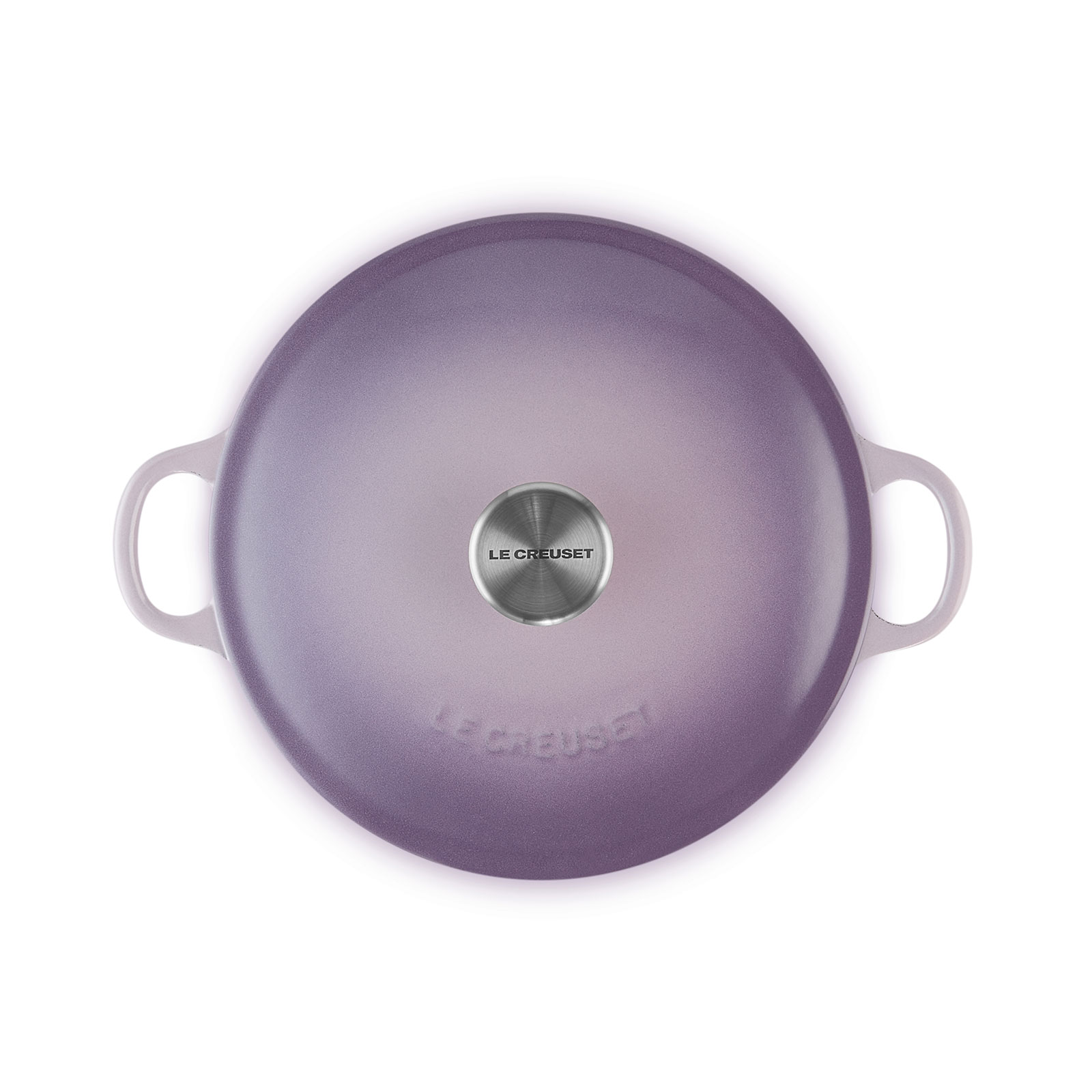 美品！ ル・クルーゼ マルミット 22cm ブルーベルパープル/ブラックマット マルミット 22cm ブルーベルパープル (ブラックマットホーロー