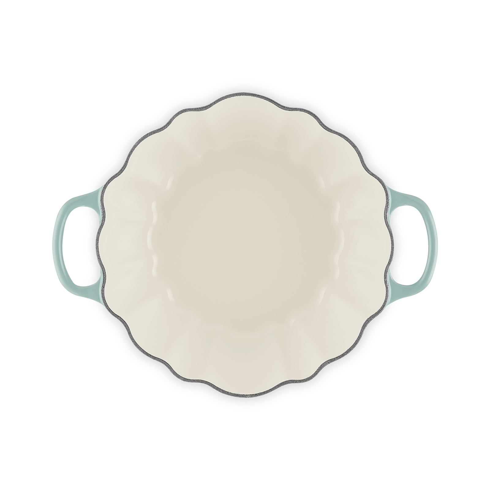 ⭐︎お値下げ⭐︎ LE CREUSET パンプキン型　24cm シーソルト シグニチャー ココット・パンプキン 24cm シーソルト (シルバー