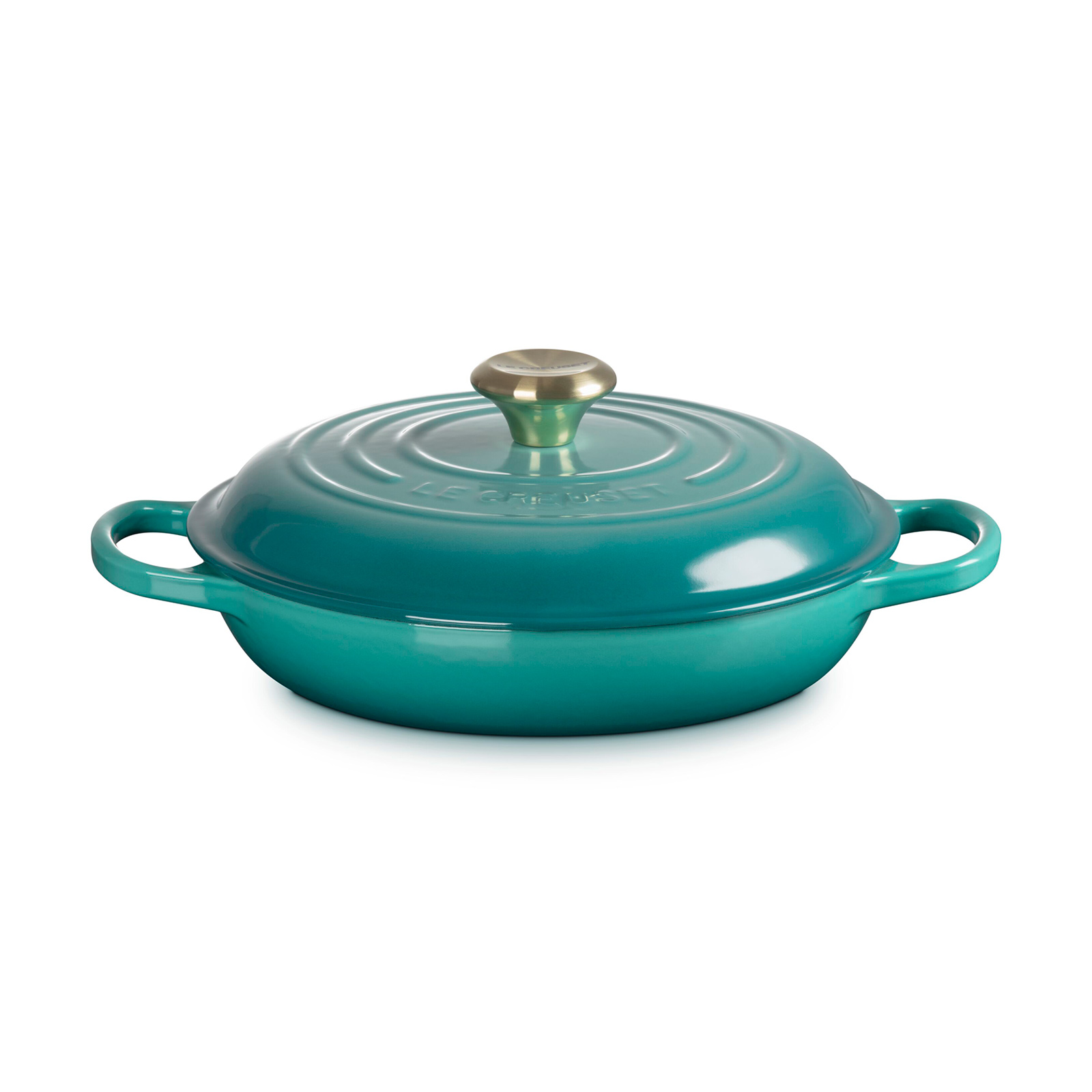 Signature Sh.Casserole/Braiser Light Gold Knob image number 0