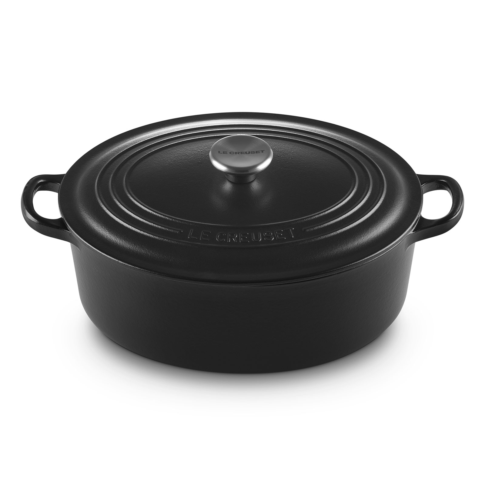 【週末限定値下げ】ル・クルーゼ　オーバル鍋27センチ　マットブラック Amazon｜ルクルーゼ ココット オーバル ホーロー 鍋 IH 対応