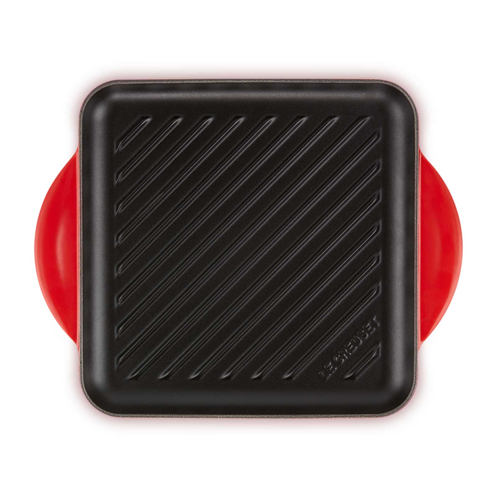 グリル・カレ 24cm チェリーレッド | グリル ｜ル・クルーゼ（Le