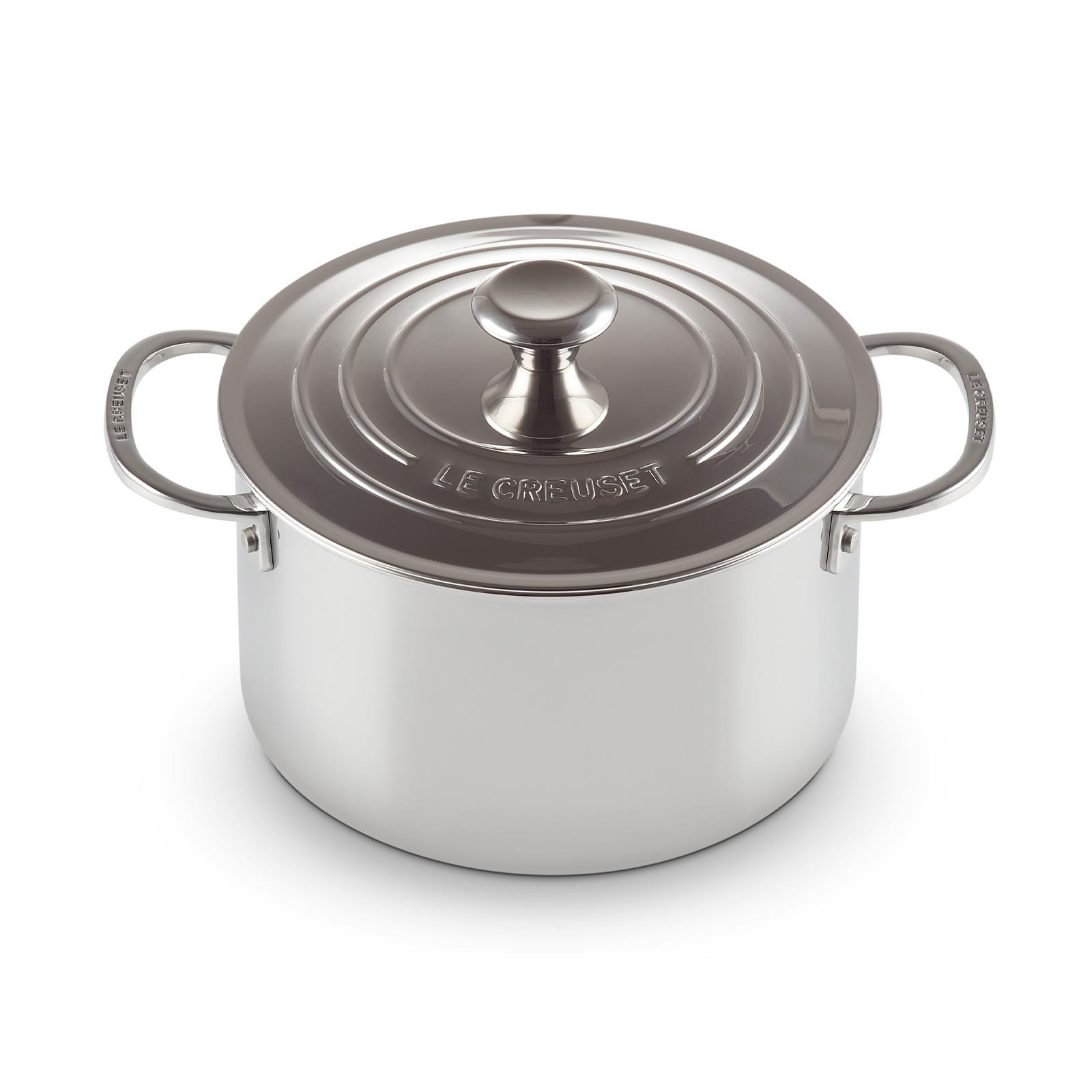 【新品未使用】ル・クルーゼ LE CREUSET ステンレスキャセロール(片手鍋 3S ディープキャセロール 20cm | 両手鍋 ｜ル・クルーゼ（Le