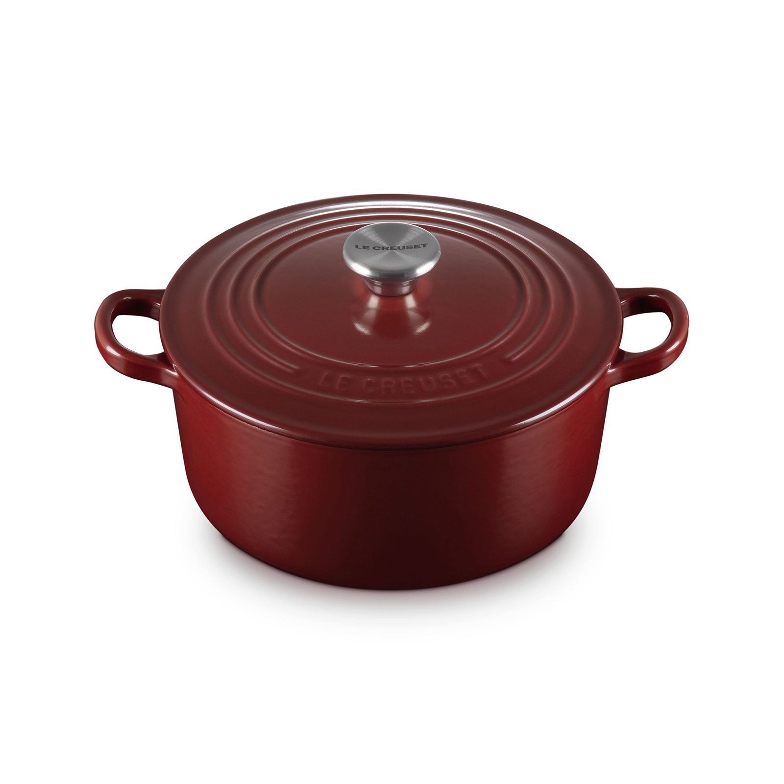 ココット・ロンド (ブラックマットホーロー・シルバーツマミ) image number 1