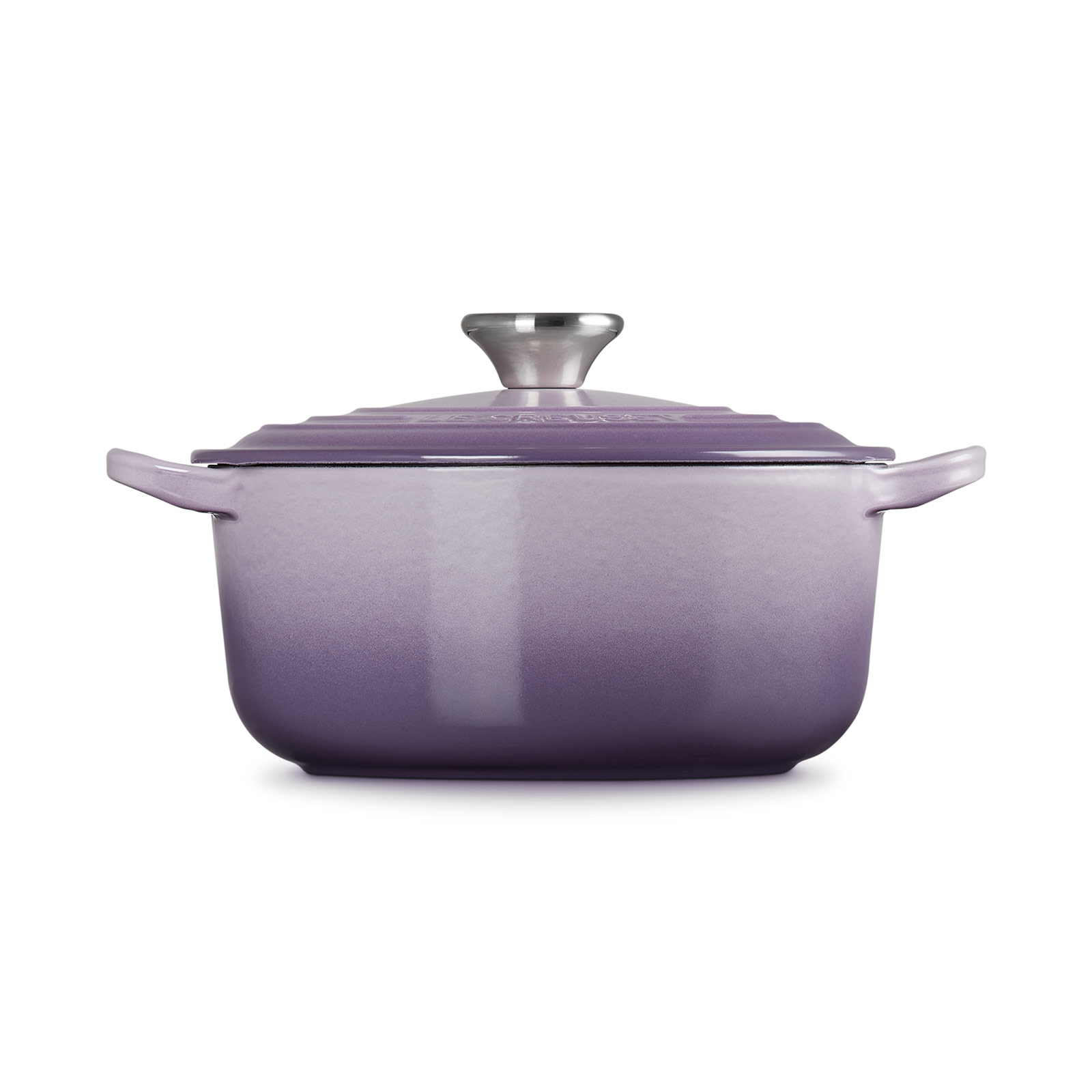 LE CREUSET ル・クルーゼ　ココット フルール ブルー ベル パープル鍋 ル・クルーゼ フルール ブルーベルパープル ル・クルーゼ 鍋 ココット