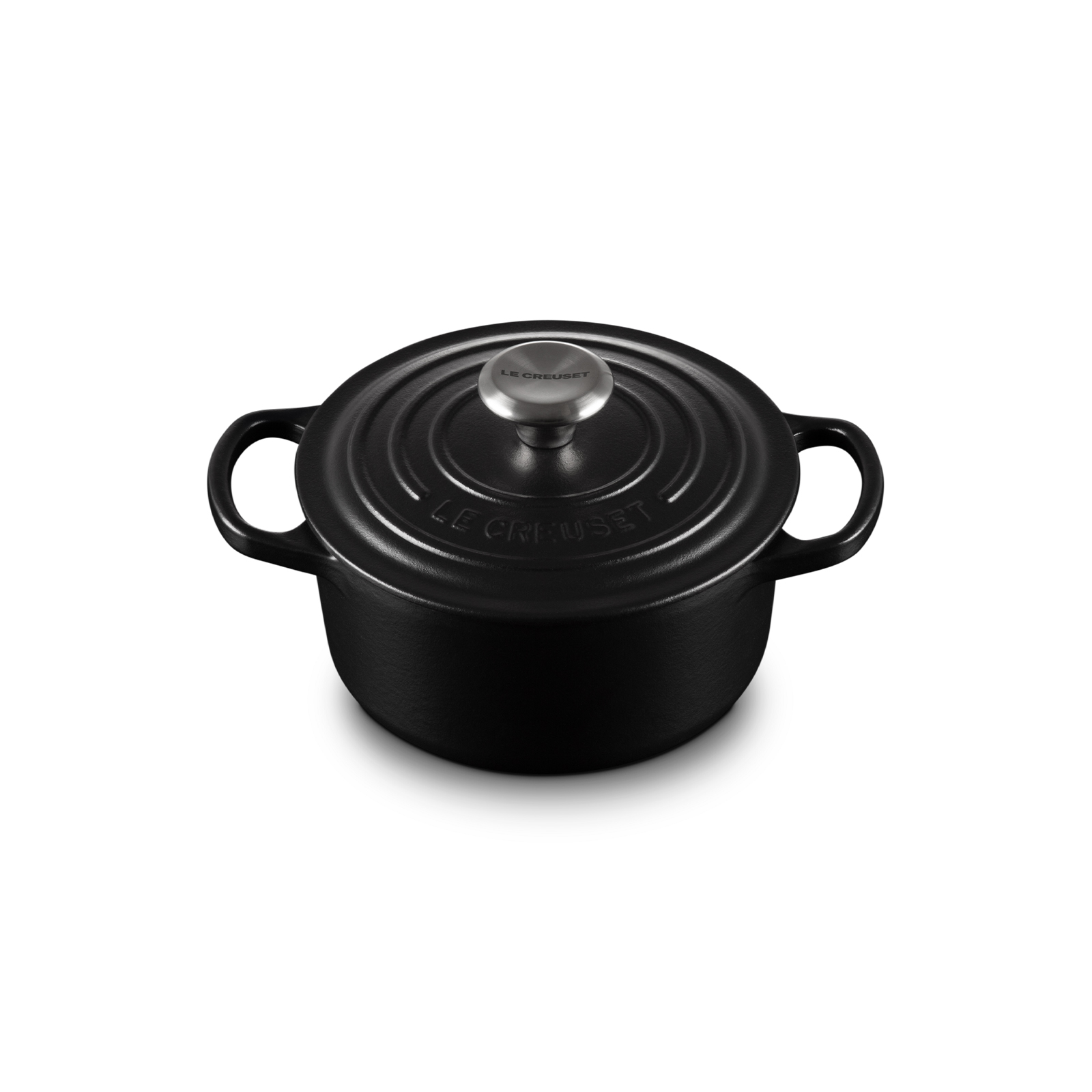 シグニチャー ココット・ロンド 16cm マットブラック (ブラックマット