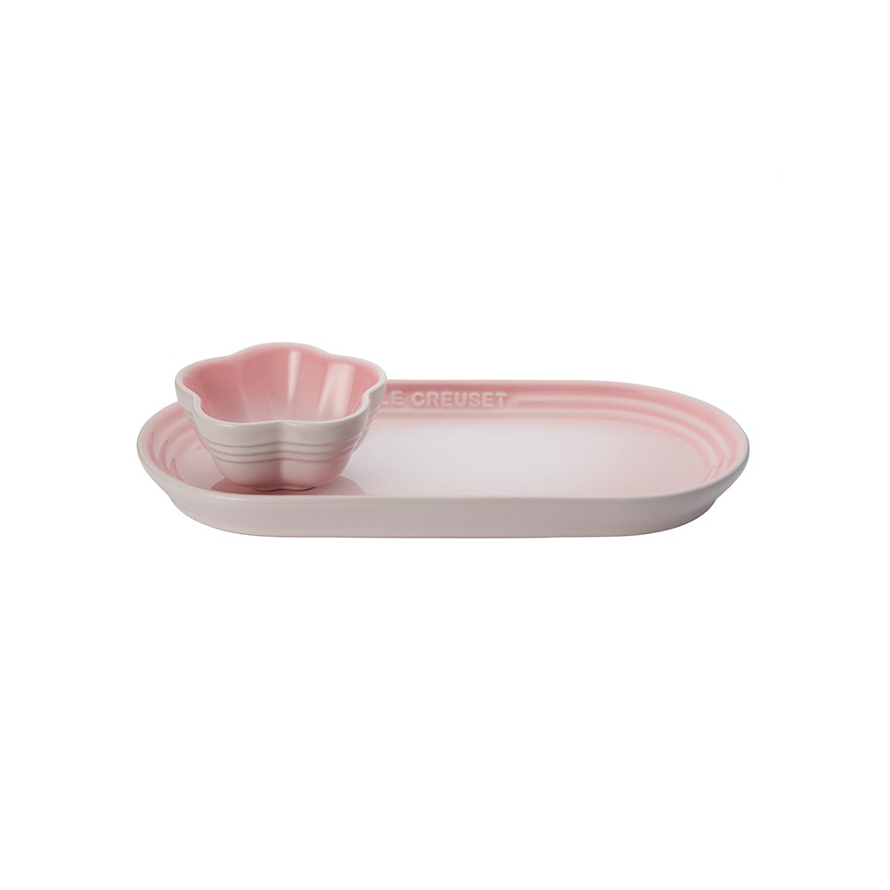 【★新品★LE CREUSET】オブロングプレート＆ミニフラワーボウルセット オブロング・プレート＆ミニ・フラワー・ボール・セット | ボール