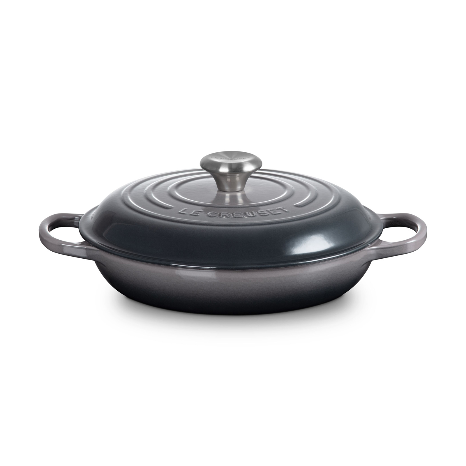 LE CREUSET シグニチャー ビュッフェ・キャセロール　グレー 約22cm Amazon.co.jp: ル・クルーゼ(Le Creuset) 鋳物 ホーロー 鍋