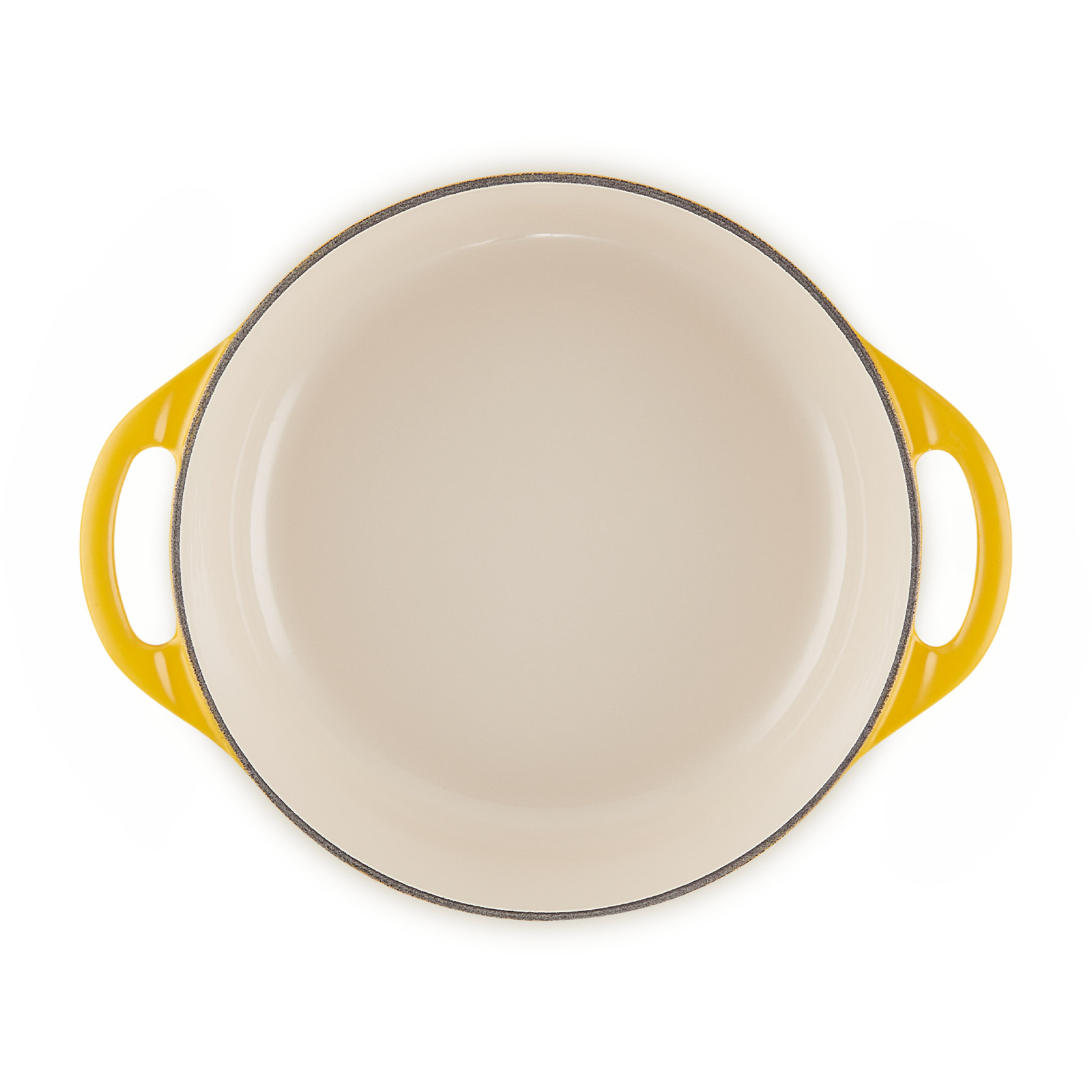 LE CREUSET ココット BIS 22cm イエロー ココット・ビス 22cm ネクター (シルバーツマミ) | 両手鍋 ｜ル