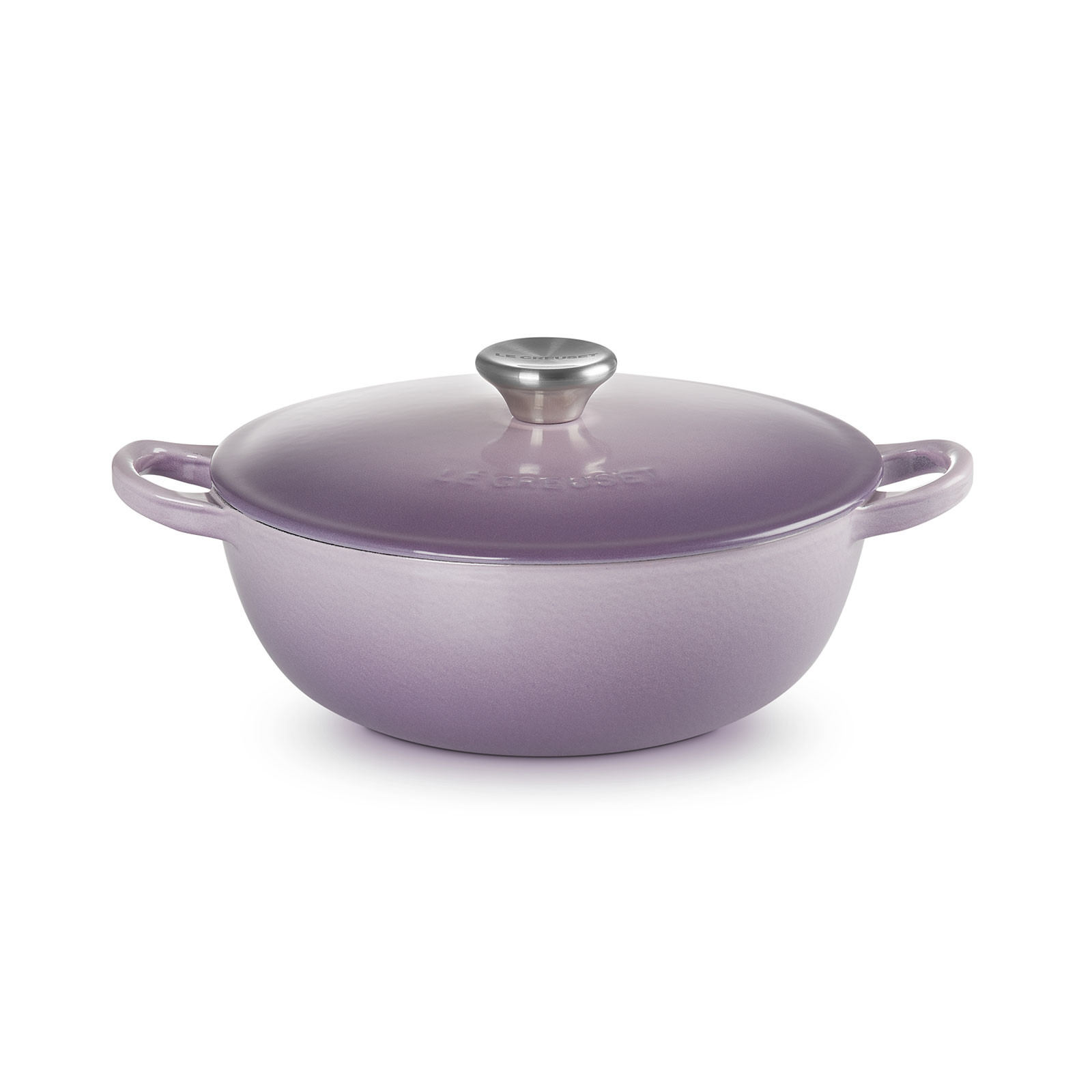 ♡ルクルーゼ　ローヌ　マルミット　24cm ゴールドつまみ　両手鍋　パープル ♡ルクルーゼ ローヌ マルミット 24cm ゴールドつまみ 両手鍋
