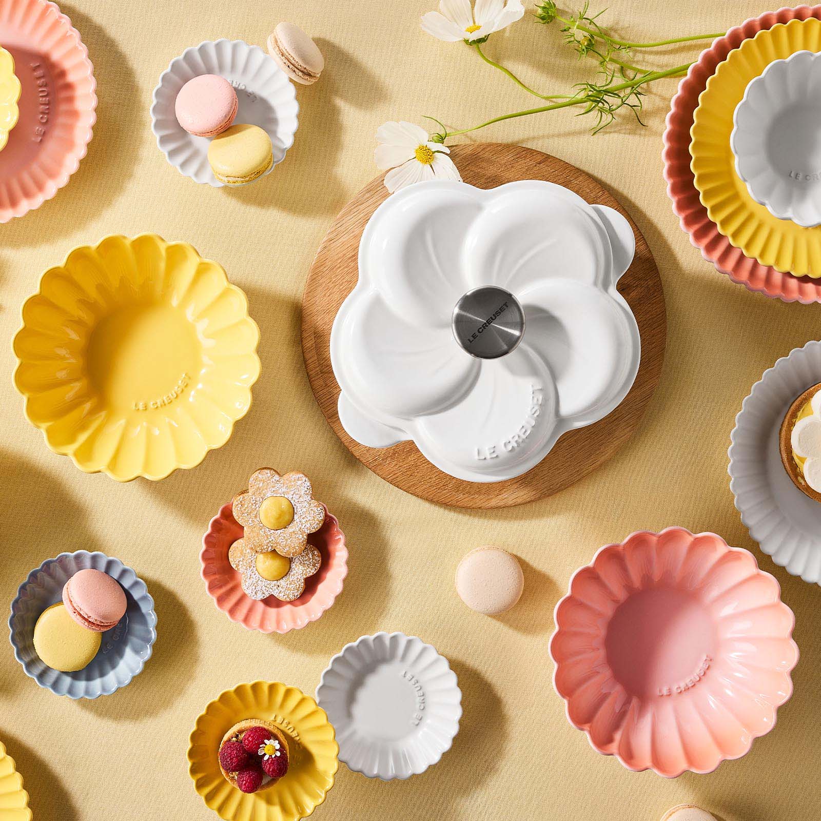 ガーベラ・プレート (2枚セット) image number 5