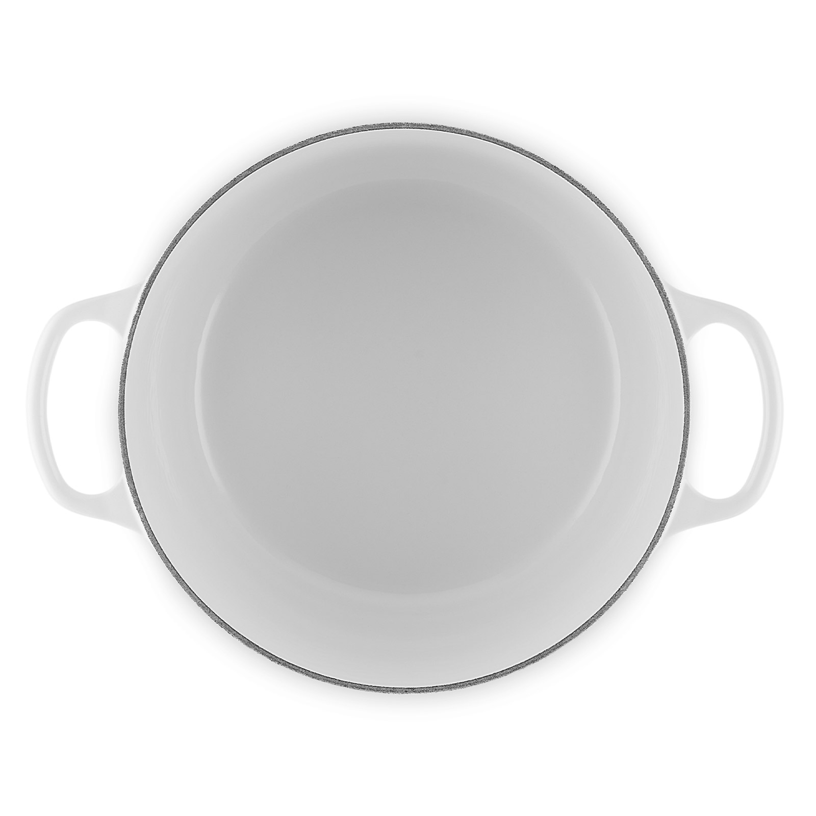 ルクルーゼBon Appétitココット ロンド24cm ホワイトゴールドツマミ ルクルーゼBon Appétitココット ロンド24cm ホワイトゴールド