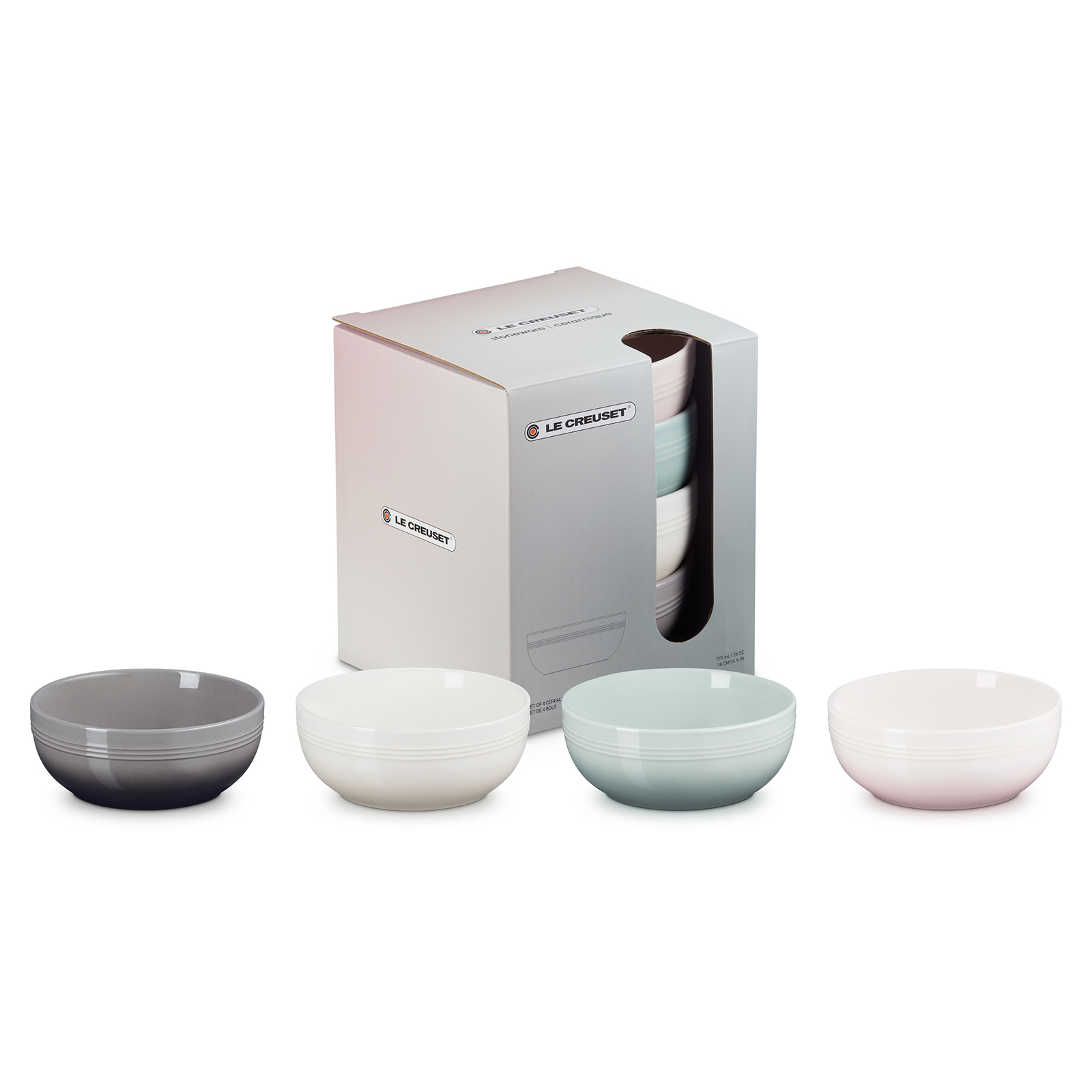 ル・クルーゼ シリアルボール 4個 Amazon｜ル・クルーゼ(Le Creuset