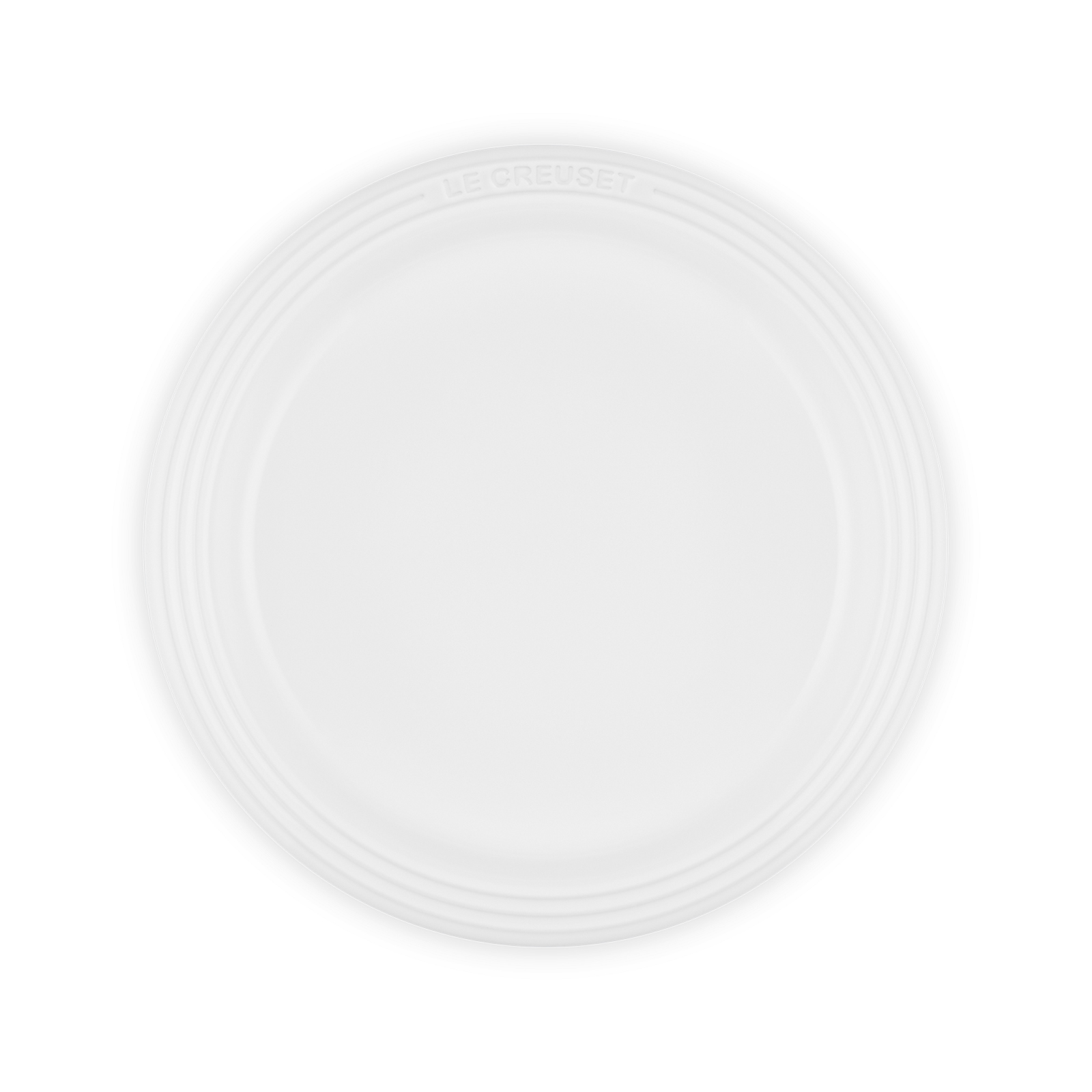 レジェ・プレート 23cm ホワイト