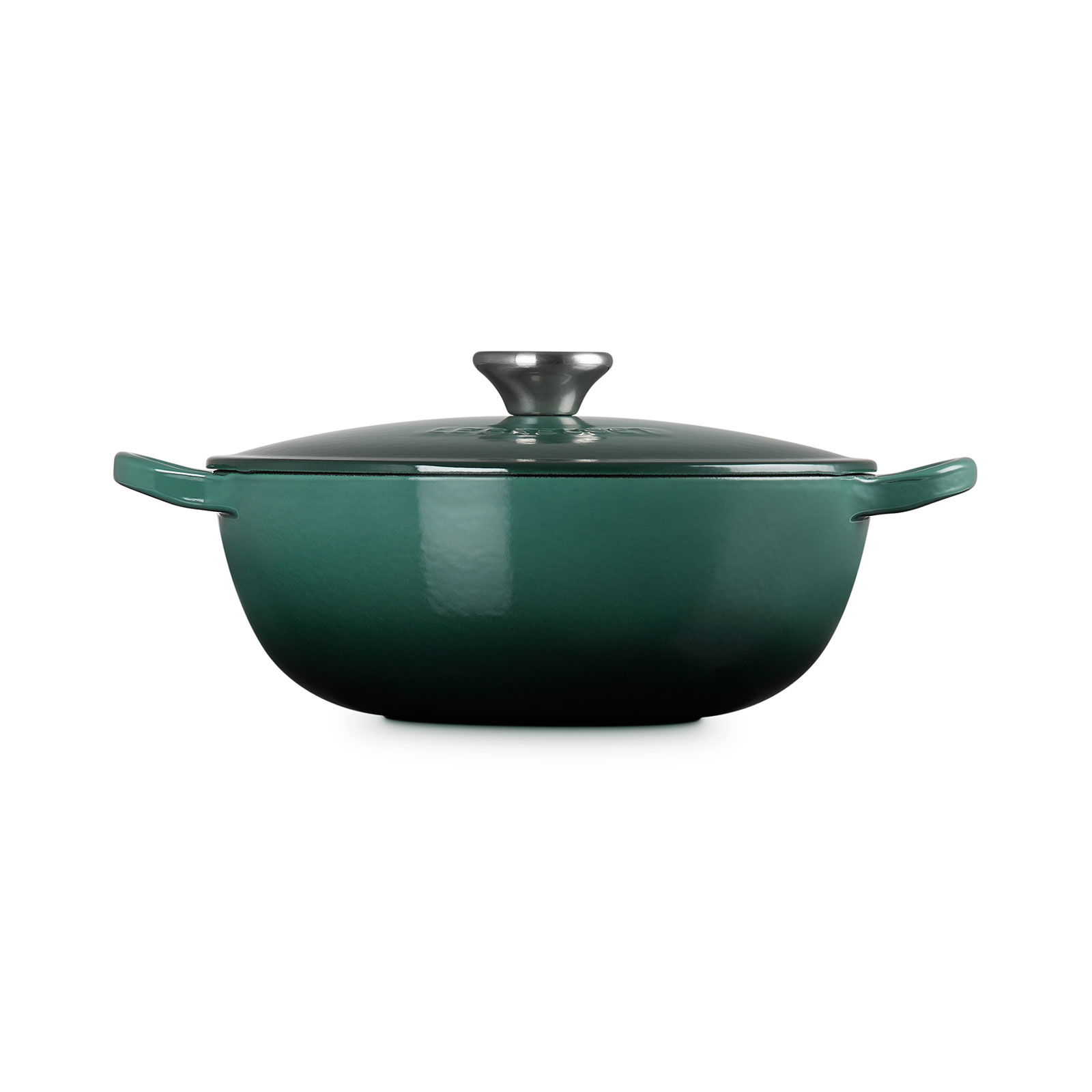 マルミット 22cm アーティチョーク (ブラックマットホーロー・シルバー