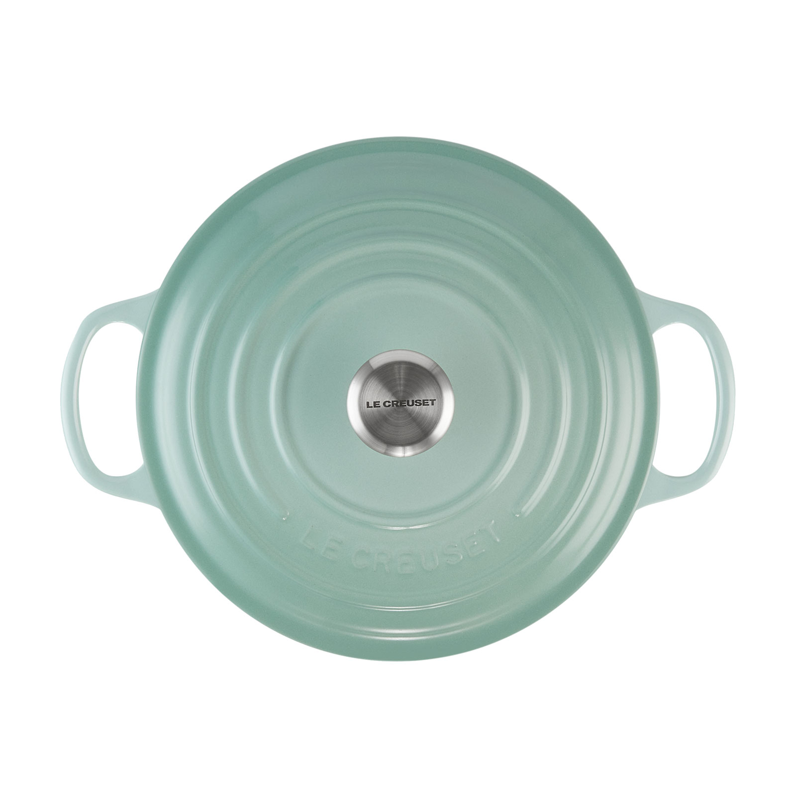 シグニチャー ココット・ロンド 22cm セージ (シルバーツマミ