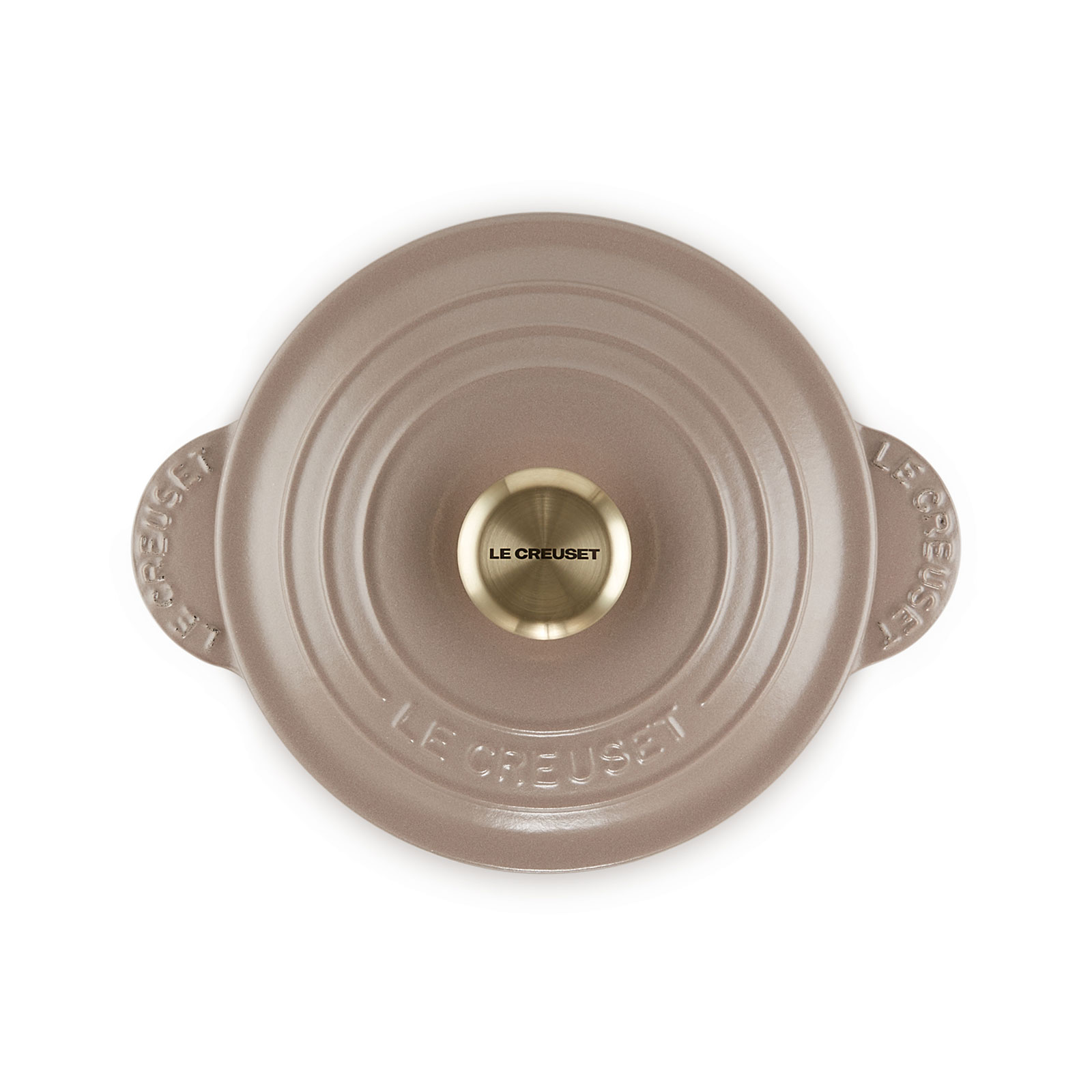 ルクルーゼ　ココット・エブリィ 18 アガベ (ライトゴールドツマミ)新品未使用 ココット・エブリィ 18 フラムドレ (クルーシブルライトゴールドツマミ